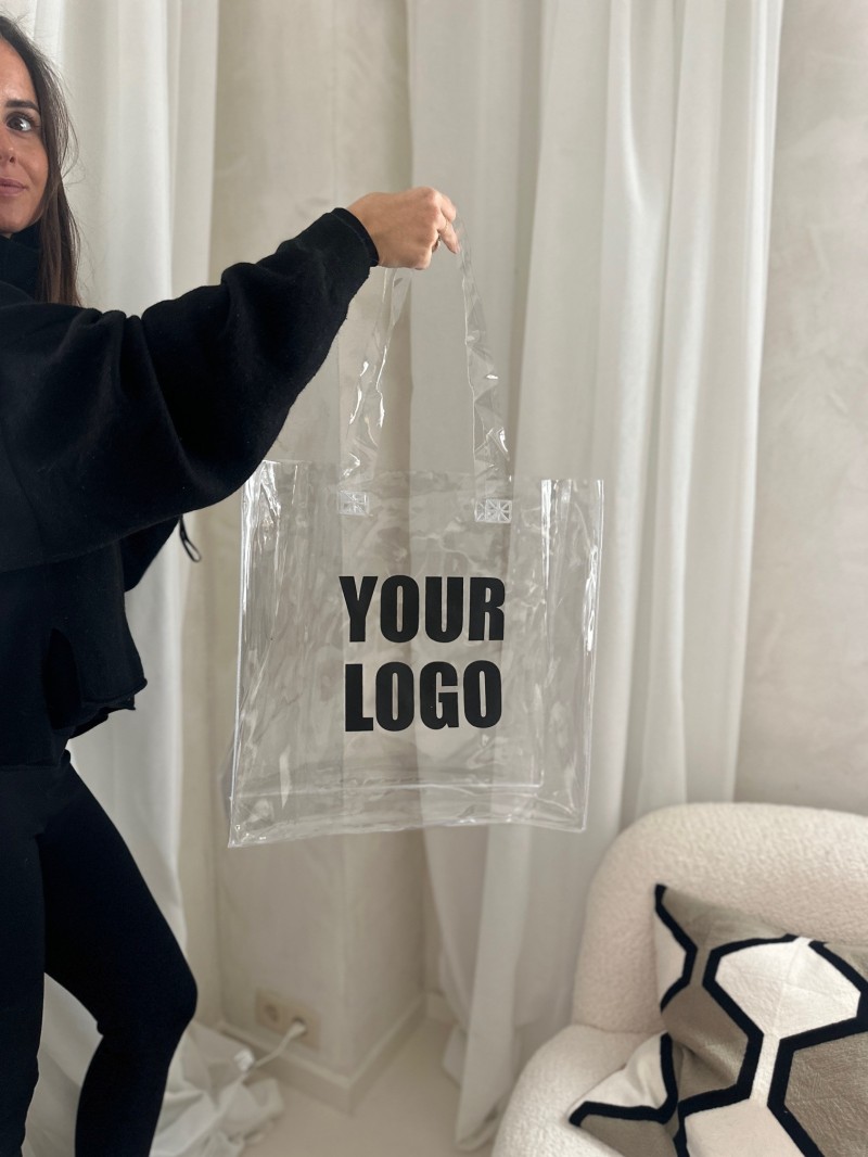 RIO TASCHE - TRANSPARENT - (40x14x40 cm)