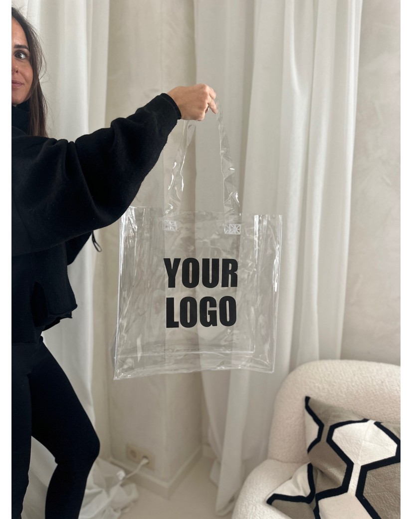 RIO TASCHE - TRANSPARENT - (40x14x40 cm)