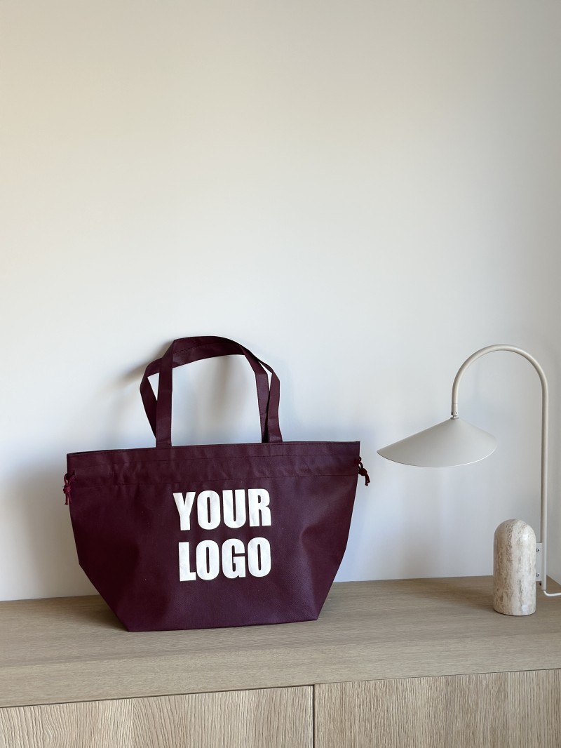 Bolso reutilizable Nice Burdeos L (58x24x35cm)