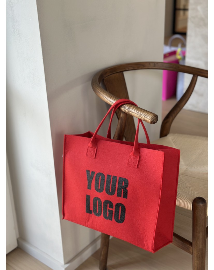 GRENOBLE TASCHEN - ROT - M (35,5x11x28,5cm)