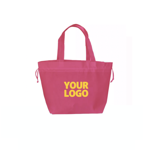 NONWOVEN DRAAGTAS "NICE" FUCHSIA - L (58x24x35cm)
