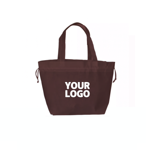 Sac Non Tissé Personnalisé Brun – Cabas Publicitaire modèle Nice L | Moonpack