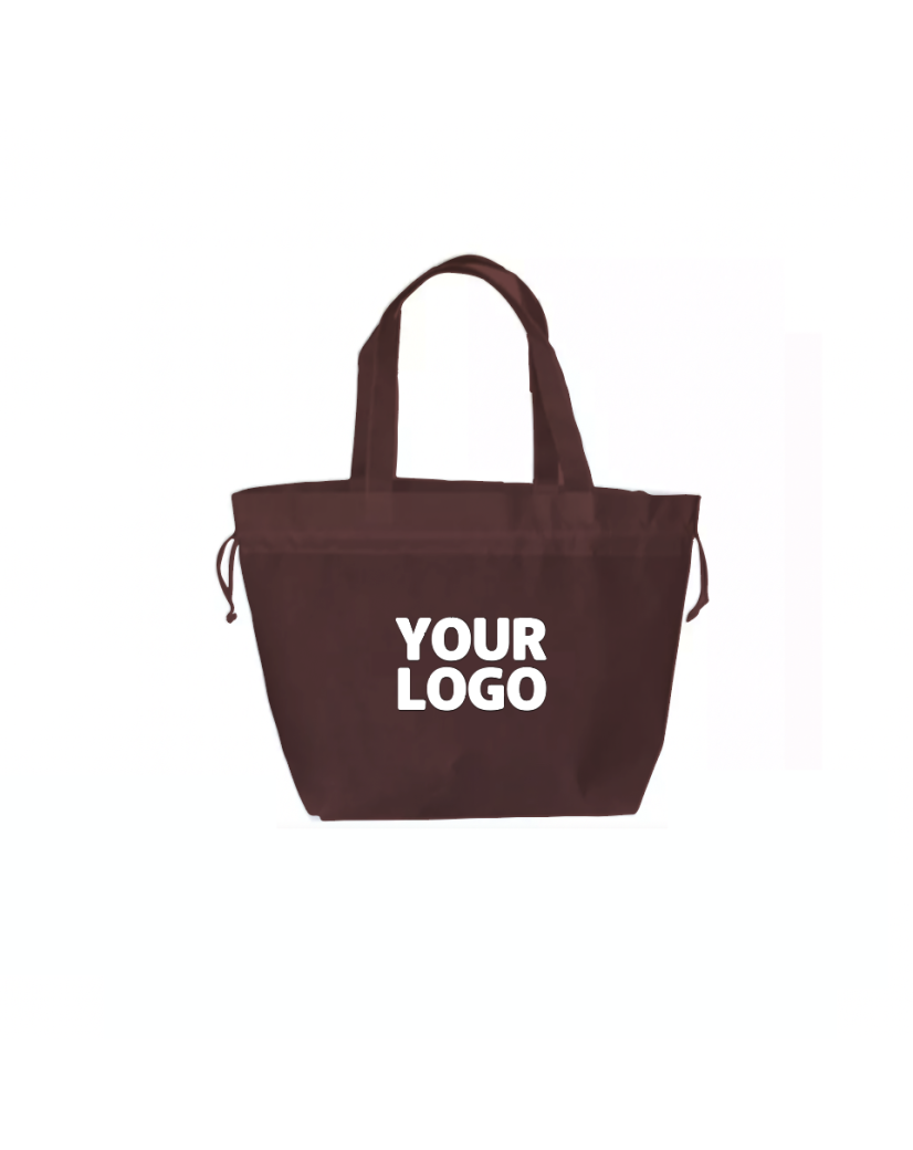 Sac Non Tissé Personnalisé Brun – Cabas Publicitaire modèle Nice L | Moonpack
