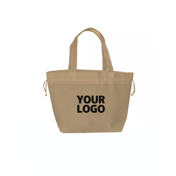Sac Non Tissé Personnalisé Beige - Cabas Publicitaire Nice L | Moonpack