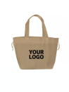 Sac Non Tissé Personnalisé Beige - Cabas Publicitaire Nice L | Moonpack