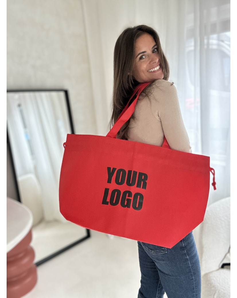 Bolso reutilizable Nice Rojo L (58x24x35cm)