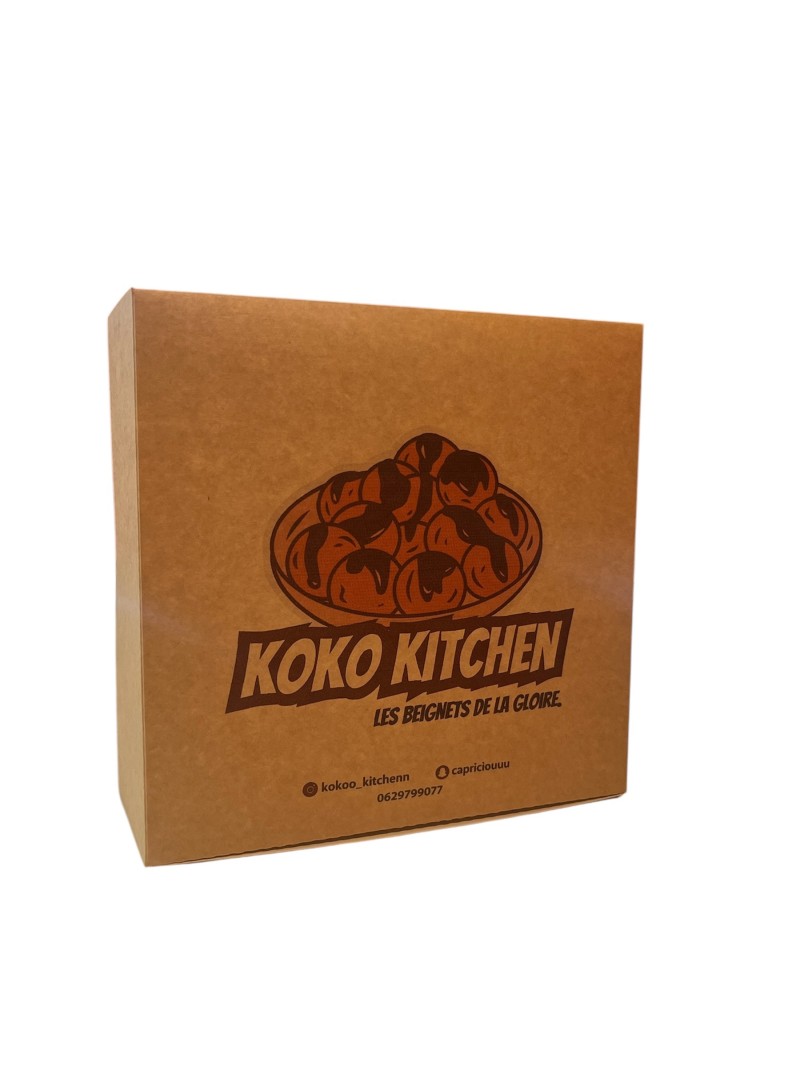 Personalisierte Konditoreibox 19x8cm