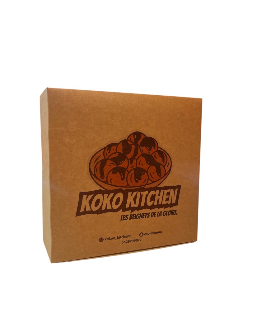 Personalisierte Konditoreibox 19x8cm