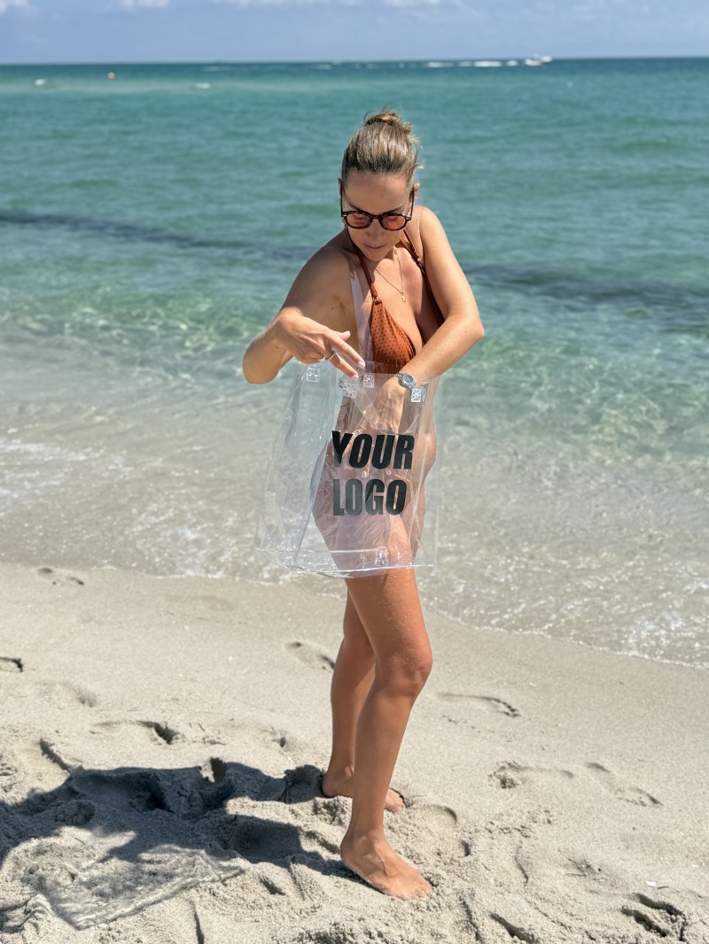 RIO TASCHE - TRANSPARENT - (40x14x40 cm)