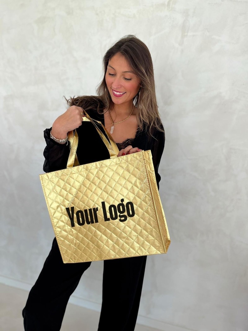 BOLSO OSLO - ORO - (41x12x35 cm)