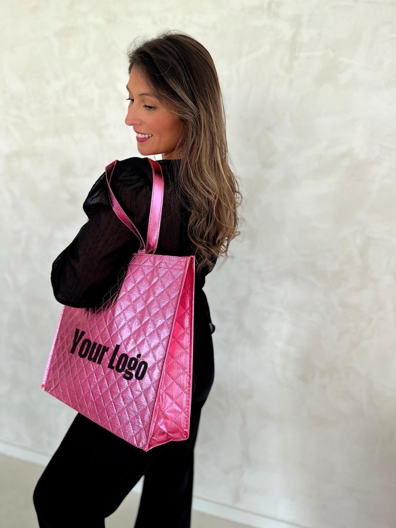 BOLSA OSLO - ROSE GOLD - (41x12x35 cm)