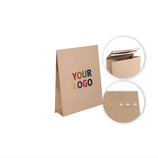 ONSCHEURBARE MAILERBAG - KRAFT S (25X5X35CM)