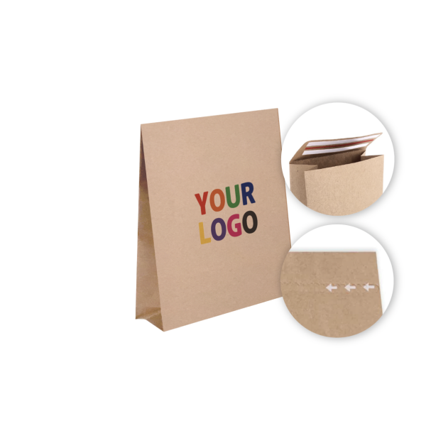 ONSCHEURBARE MAILERBAG - KRAFT M (32X8X43CM)