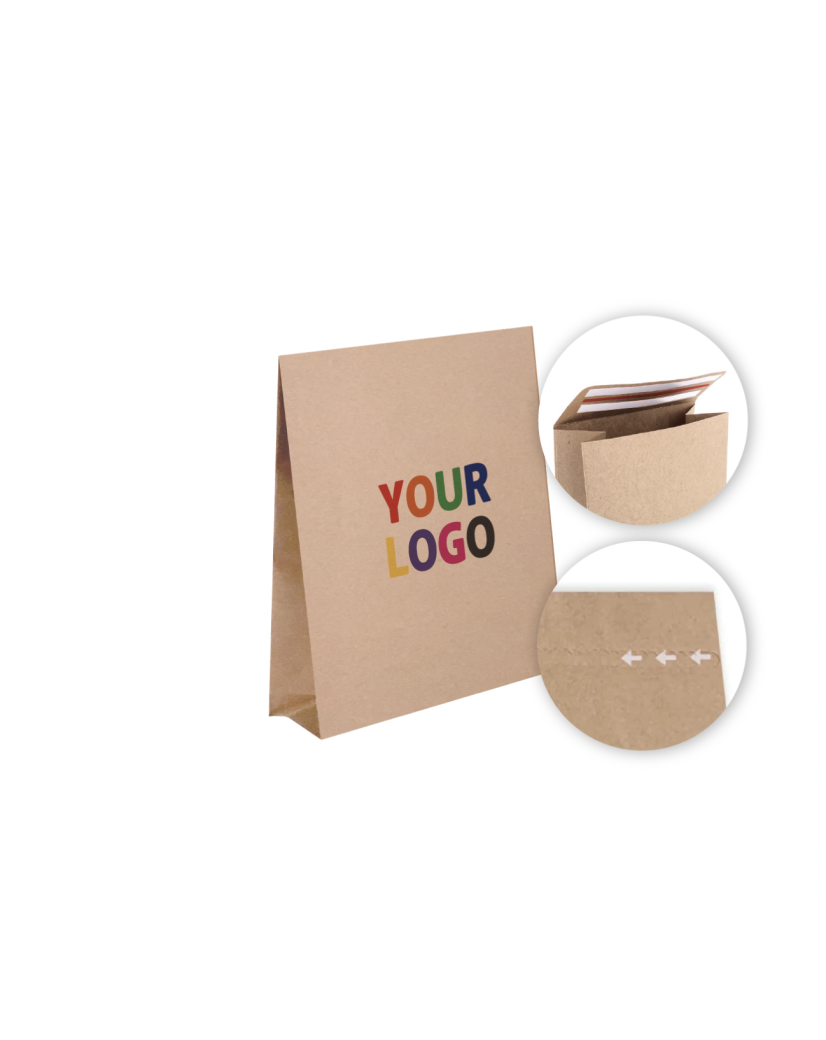 ONSCHEURBARE MAILERBAG - KRAFT M (32X8X43CM)
