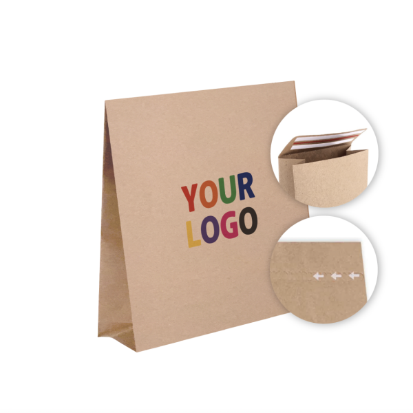 ONSCHEURBARE MAILERBAG - KRAFT L (45X8X55CM)