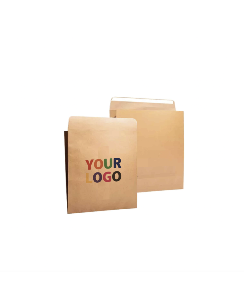 Extra starker wiederverschließbarer Kraftpapier-Versandbeutel Mango S (25x5x29cm)