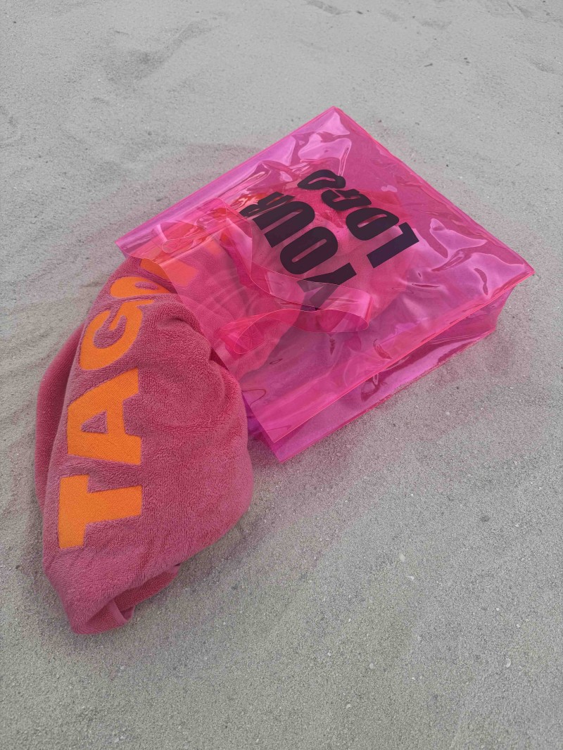 RIO TASHEN - ROSA - (40x14x40 cm)