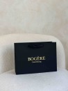 Moonpack Sac papier luxe poignées rubans - Noir M