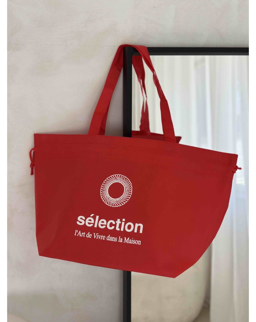 Nice Reusable Bag Red L (58x24x35cm)