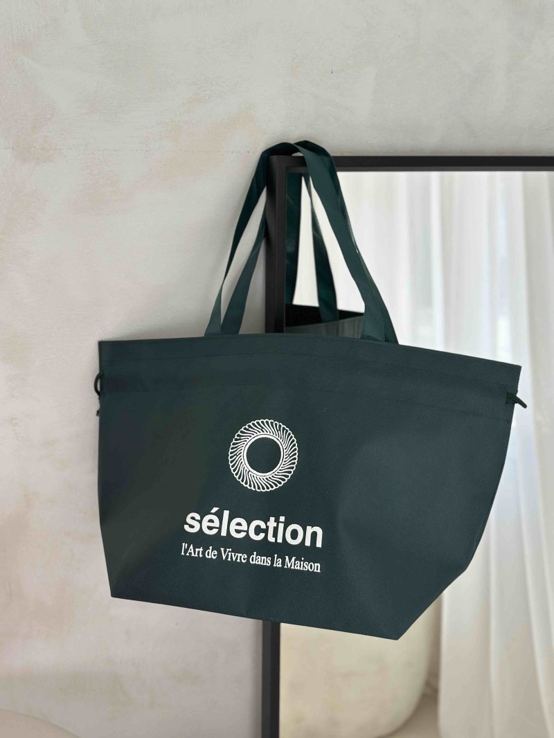 Nice Reusable Bag Forest Green L (58x24x35cm)