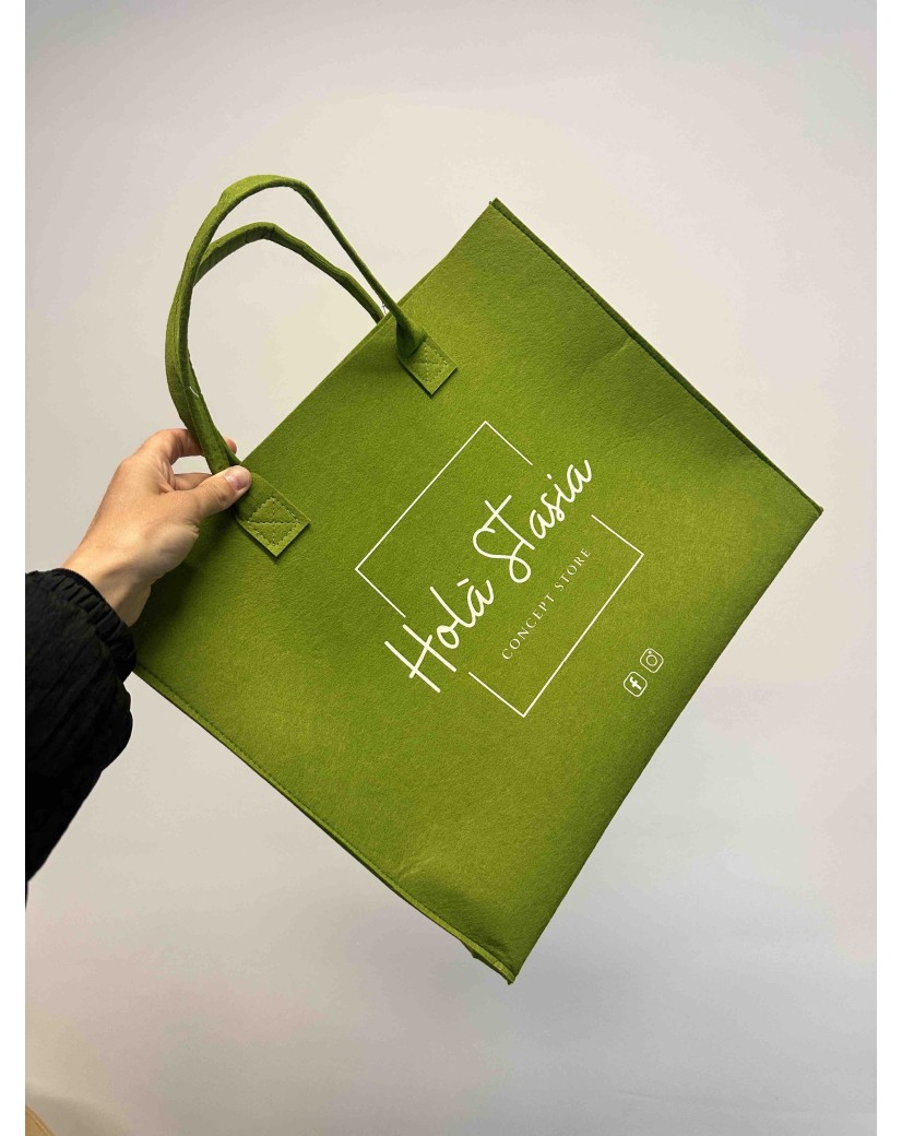 GRENOBLE TASCHEN - GRÜN - L (42x12x35cm)