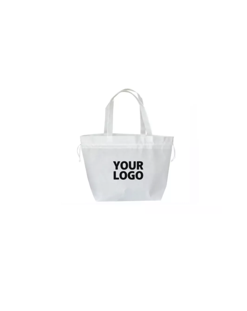 Sac Non Tissé Personnalisé Blanc – Cabas Publicitaire Nice M | Moonpack