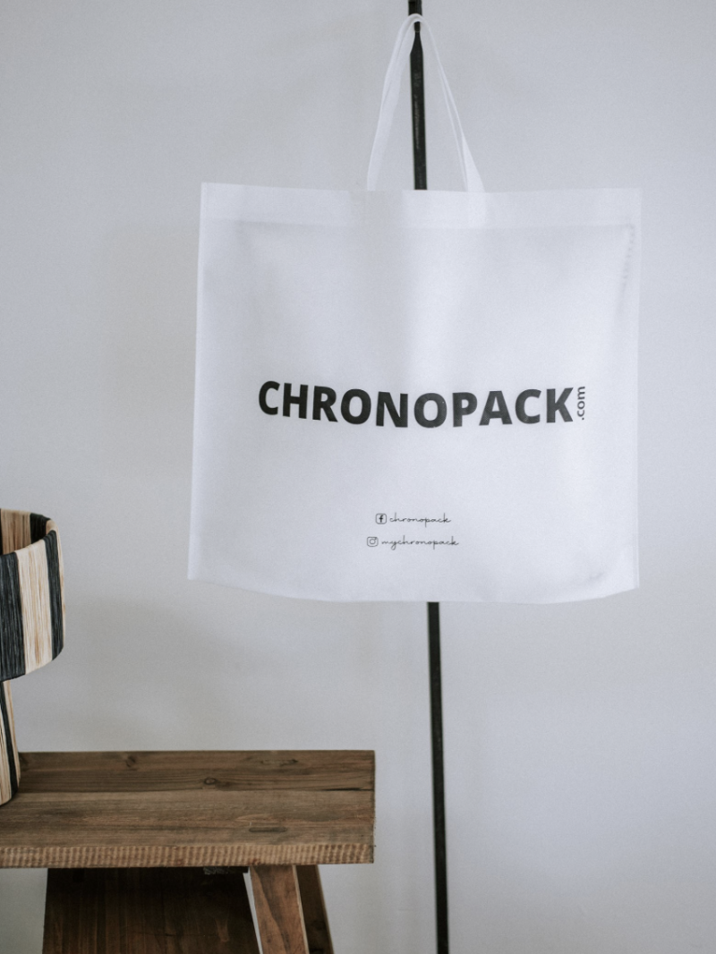 SAC MARSEILLE BLANC - M (45x10x35cm)