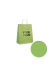 Sacs papier - Vert S (18x8x22cm)