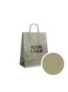 Paper Bag Gold M (22x10x31cm)