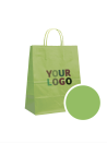 SAC PAPIER VERT L (32x12x41cm)