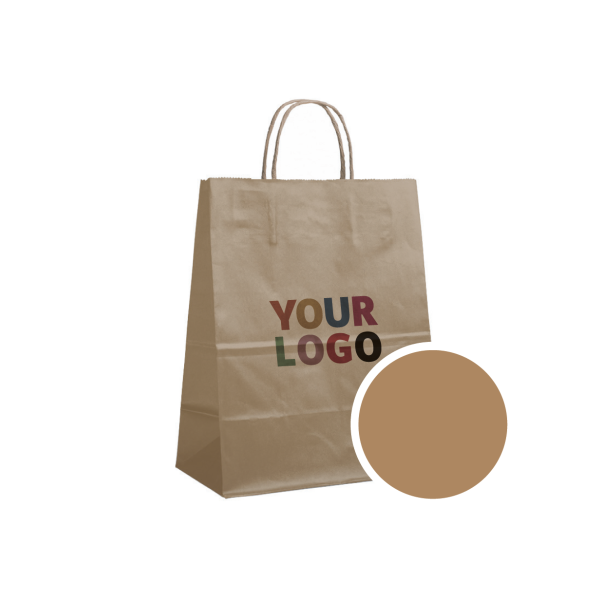 Paper Bag Bronze L (32x12x41cm)