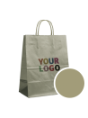 SAC PAPIER DORE L (32x12x41cm)