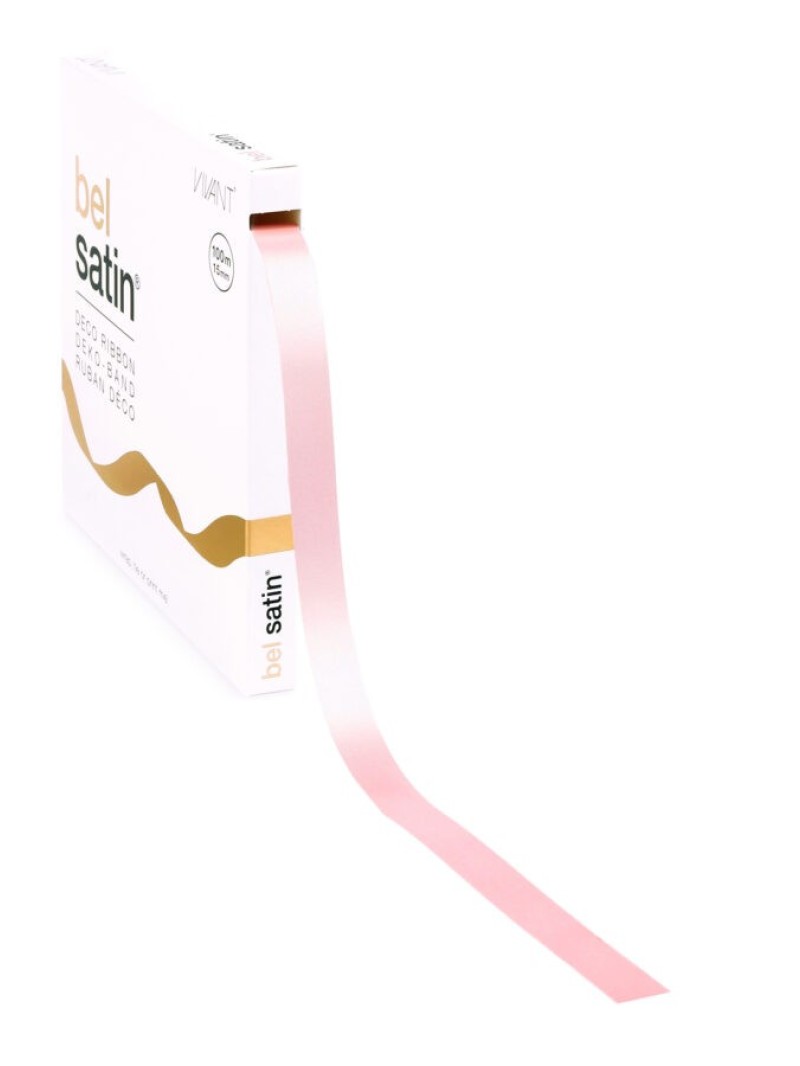 Band 10 – Rosa 15 mm – Professionelles Geschenkband