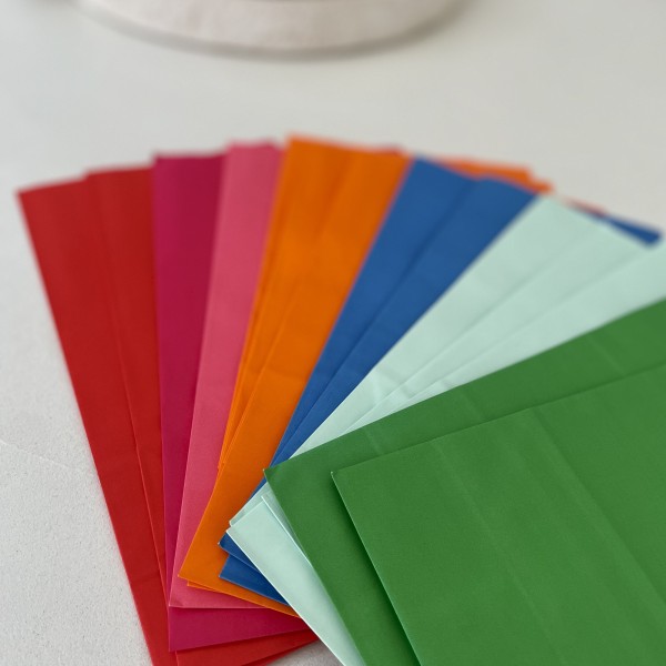 Geschenk – 25 bunte Beutel