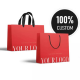 Personalisierte braune Tasche