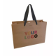 Personalised brown luxury paper bag