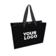 Personalised black luxury paper bag